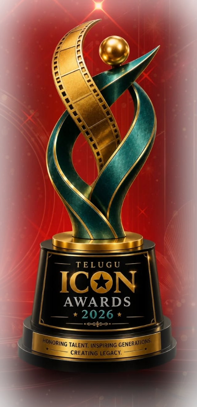 Telugu Icon Awards 2026 trophy